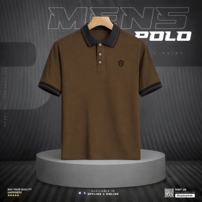 Premium PK Cotton Polo  PCS Combo- Coffee | Maroon Black