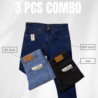 Premium Boss Jeans 3 pcs Combo