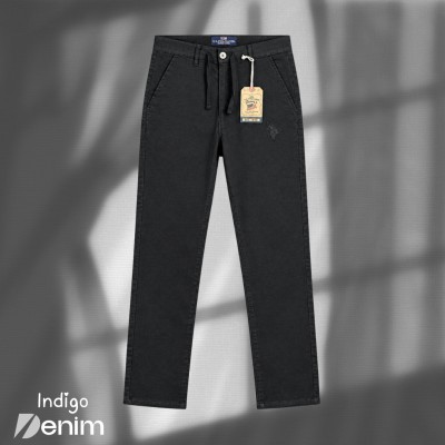 Remi Cotton Trouser Black