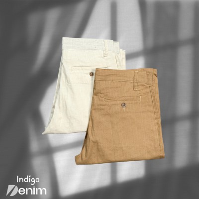 Remi Cotton Trouser Nut X Light Brown
